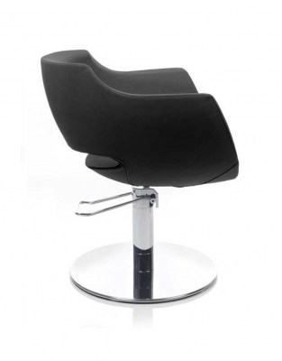 Sillón peluquería Clust Black - base Roto